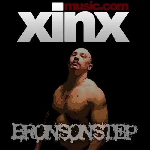 Bronsonstep single cover art by Xinx - Electronic music track artwork